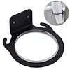 Space Aluminum Wall Mounted Hair Dryer Holder Rack Hanger Home Bathroom Hairdryer Storage Shelf Organizer Hanging Rack 8cm 1