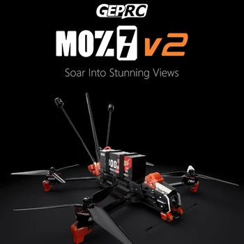 GEPRC MOZ7 V2 O4 Pro Drone quadricottero FPV a lungo raggio - TAKER H743 BT 50A O4 Air Unit Pro 2809 1450KV