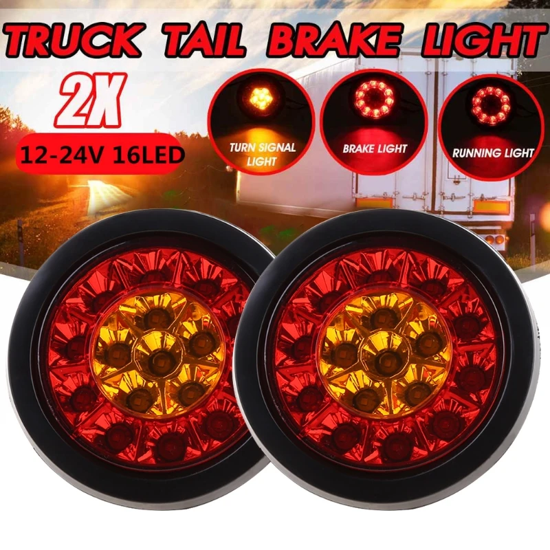 090E 2 ڵ LED 극ũ Ʈ 12V Ʈ  Ȱ  ƮϷ 16LED  Ʈ