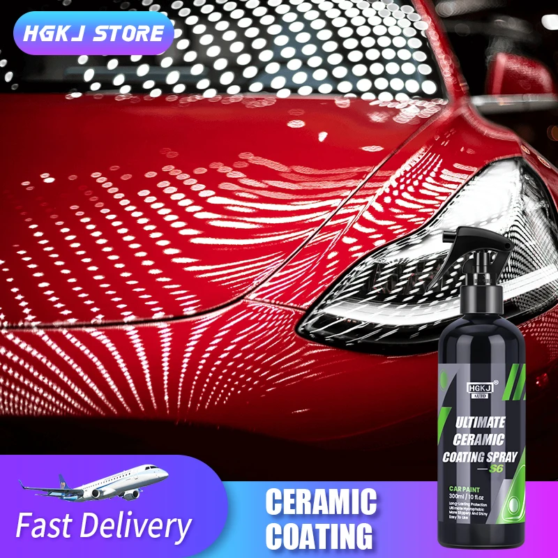 Hgkj S6 Ultimate Car Paint Polish Quick Ceramic Hydrophobic Coating