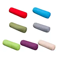 Round Pillow Bolster Cushion Throw Pillow Roll Neck Pillow for Home Fitness Yoga 1