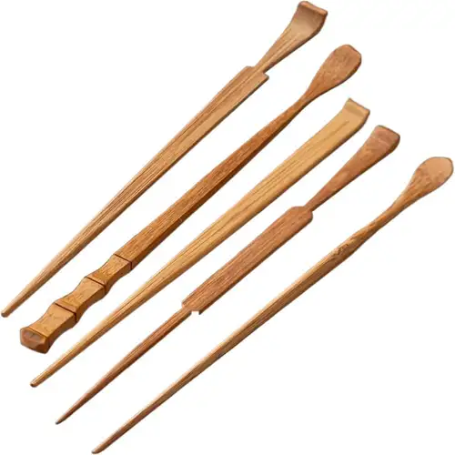 New Bamboo Tea Sticks Chashaku Traditional Matcha Spoon Japanese Classic Leaf Spatula Tea Ceremony Matcha Scoop - Image 5