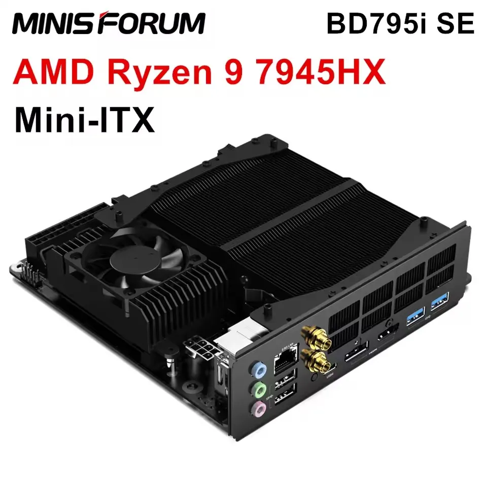 MINISFORUM BD795i SE Gaming Motherboard AMD Ryzen 9 7945HX 16C/32T