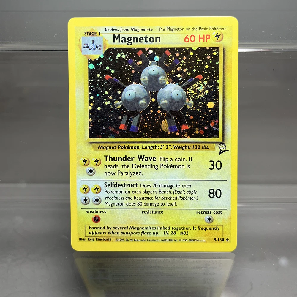 PKM Basisset/Fitnessstudio Heroes Folie PROXY Karten Gengar Raichu Nidoking Chansey Moltres TCG Game Collection Karten Spielspielzeug – Detail 11