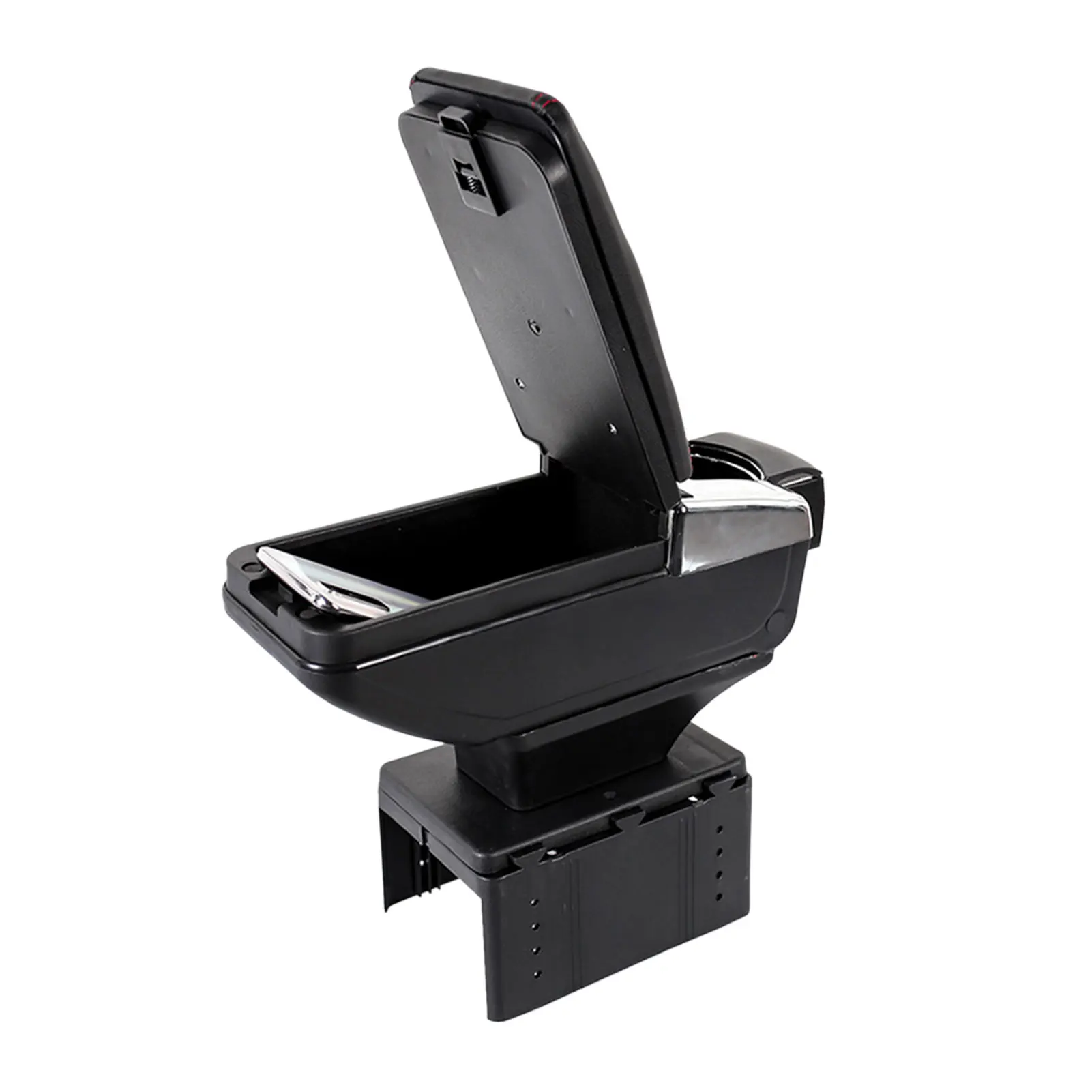 

Car Armrest Organizer Car Armrest Box Storage Box Multifunctional Car Center Armrest Organizer Bag Coffee Drink Foldable Holder