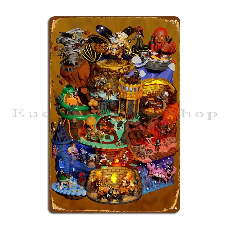 

Elden Demake Metal Sign Cinema Living Room Printing Home Sign Tin Sign Poster