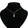 Fashion Pill Case Capsule Pendant Necklace Stainless Steel Mens Womens, 20inch Chain, Cross Medicine Keepsake Pendant Necklace 4