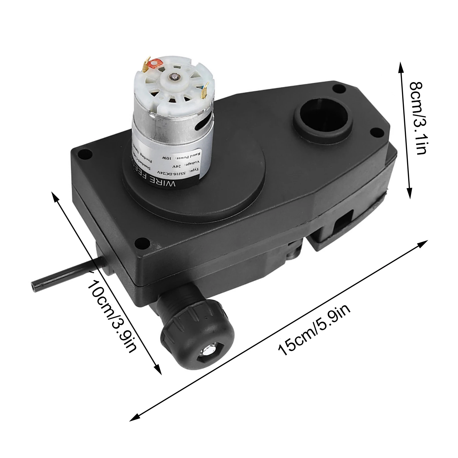 DC 24V 10W Mig Welder Wire Feeder Roll Wire Feed Motor 0.8/1.0mm Soldering Feeder Machine welding welders