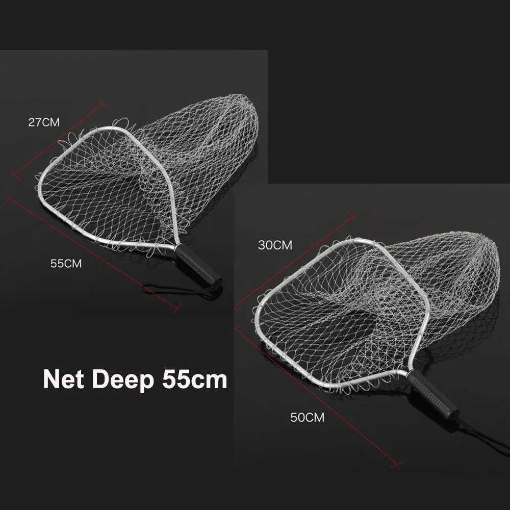 Large Capacity Anti-Hook Fishing Basket with Durable Mesh Fabric