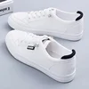 Women Sneakers Women's Vulcanize Shoes Spring  Autumn Breathable Flats Solid Color Mesh Shoes Young Woman Casual White Shoes 1
