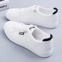 Women Sneakers Women's Vulcanize Shoes Spring  Autumn Breathable Flats Solid Color Mesh Shoes Young Woman Casual White Shoes 1