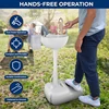 Portable Camping Sink w/Towel Holder & Soap Dispenser  Worksites, Camping – SLCASN18, Standard, White 3