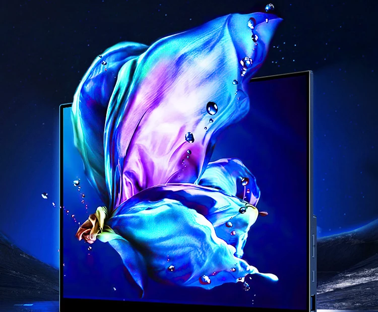 VCHANCE 14-Zoll-tragbarer Monitor 1080p 100 % sRGB 400Nit mit Ständer Ultraleichtes erweitertes Display Gaming-Bildschirm für Laptop Mac – Detail 2