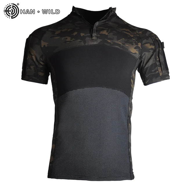 black camo shirt