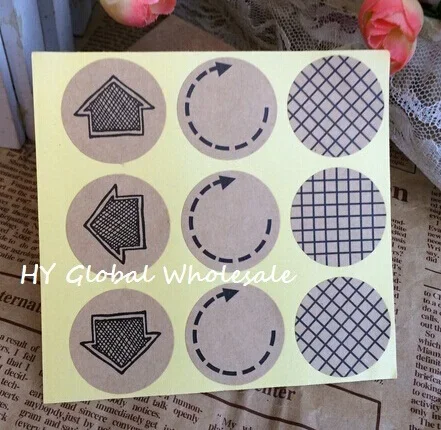 

90 шт./партия, наклейки для изделий ручной работы из воловьей кожи