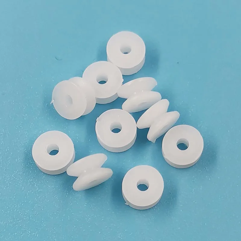 5-1.5A Pom Puleggia In Plastica Diametro 5Mm Foro 1.5Mm Accessori Modello Giocattolo Fai Da Te 5 X1.5A