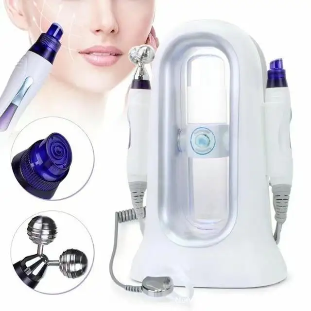 Home Care Aqua Peeling 7color led Microcurrent Bio massage roller Machine Skin Care Home Similar Abeluna machine