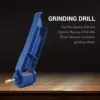 2-12.5mm Drill Bit Sharpener Portable Corundum Grinding Wheel Tool Corundum Resisting Drill Polishing Grinder Wheel Tool 4