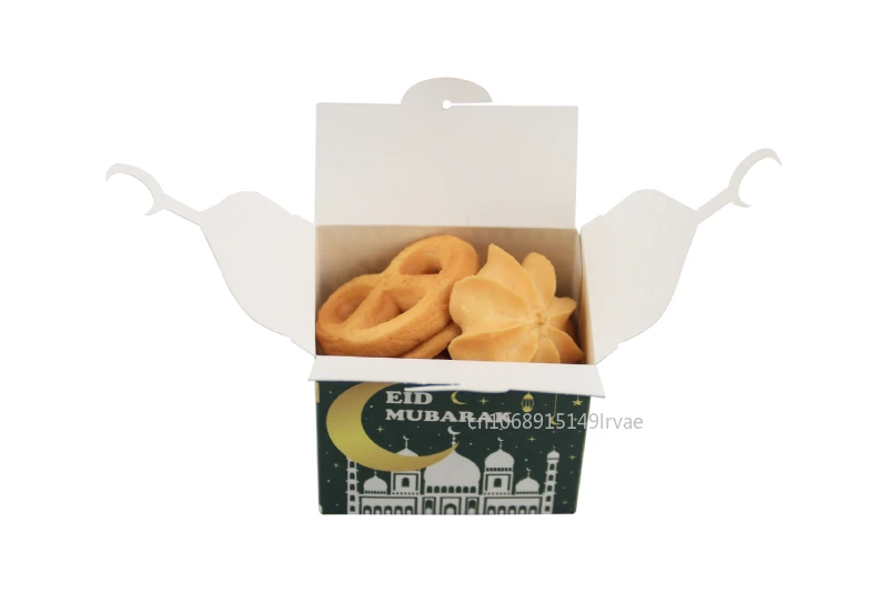 30pcs Ramadan Countdown Candy Box Eid Mubarak Advent Calendar Gift Boxes Ramadan 30 Days Number paper Box Islamic Muslim Party