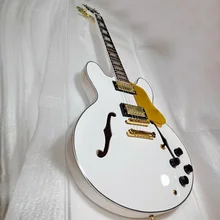 

Classic brand Jazz electric guitar, f-hole hollow guitar, quality accessories, high-quality wood, free delivery to home.