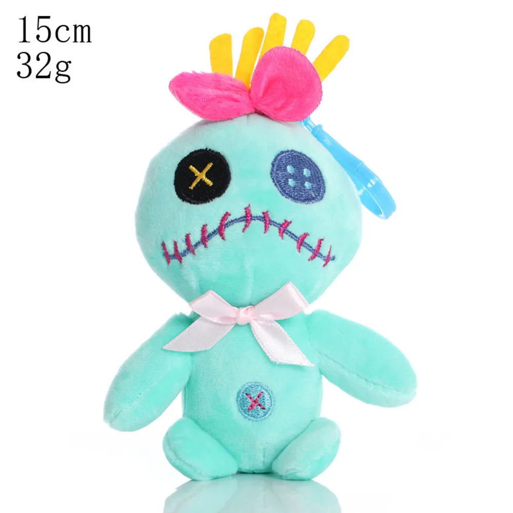 

Disney Lilo and Stitch 15cm Toys Fashion Trinket Cute Anime Lovely Soft Doll Cartoon Gift for Kids Kawaii Pillow Sofa Decoration