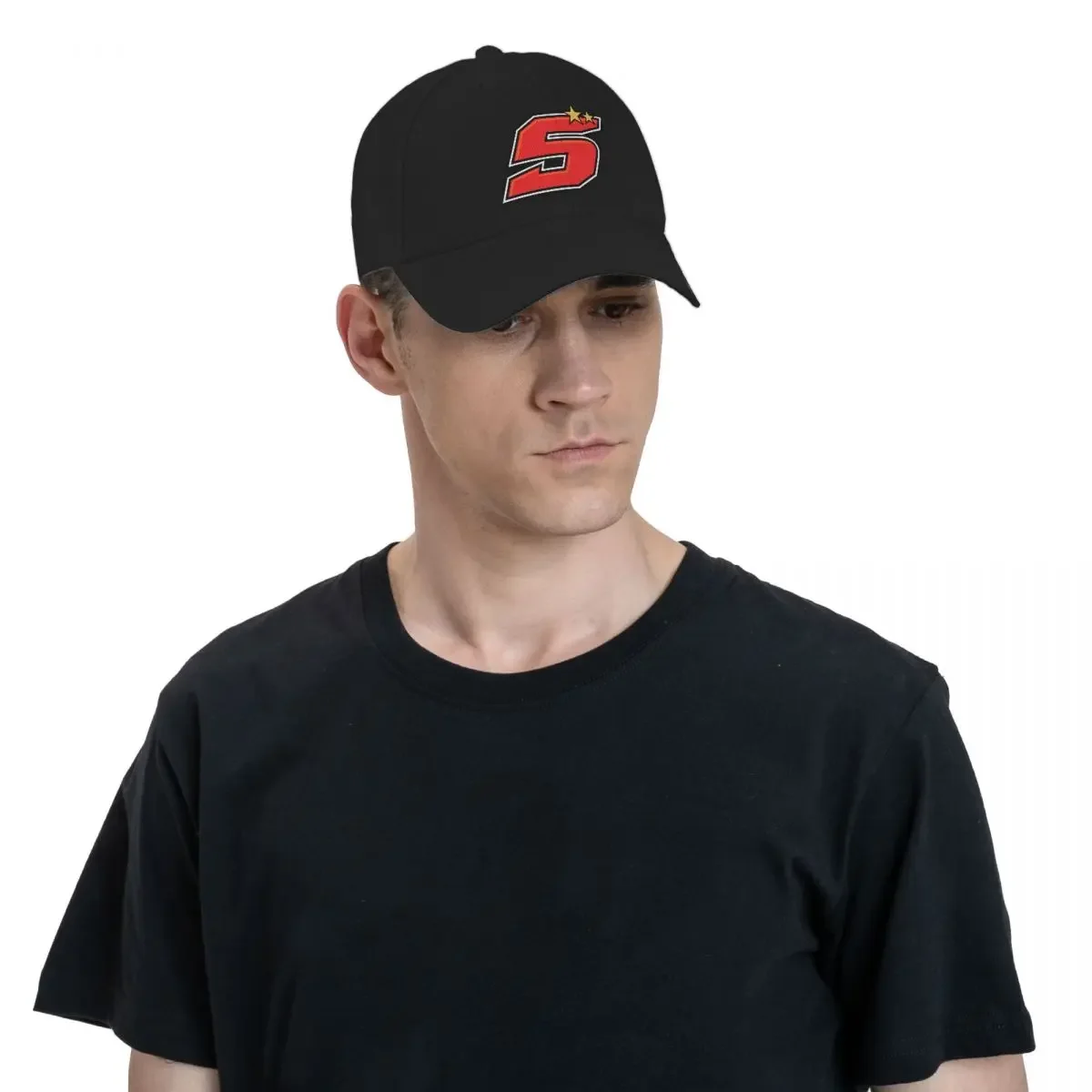 Johann Zarco 넘버 5 레드 2022 야구 모자, 자외선 차단 태양 모자, 군용 모자, 하이킹 모자, 소년, 어린이, 여성