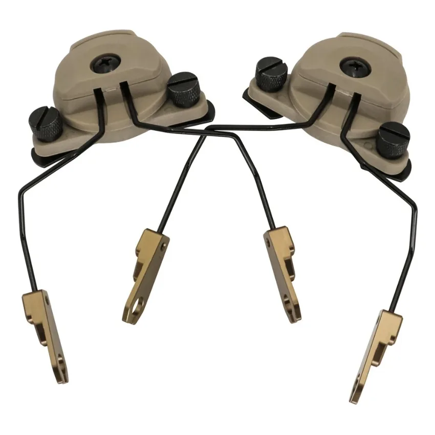 For MSA SORDIN Tactical Headset Bracket Wendy Rail Adapter for Team Wendy Helmet Rail 2.0 Shooting Tactical Earmuffs