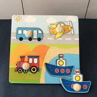 Montessori Holz Puzzles – Bild 3