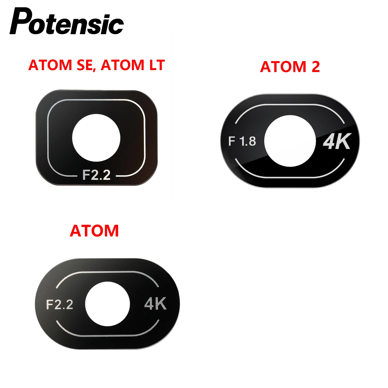 Drone avec objectif caméra Potensic ATOM 2/ATOM/ATOM SE/LT en vol