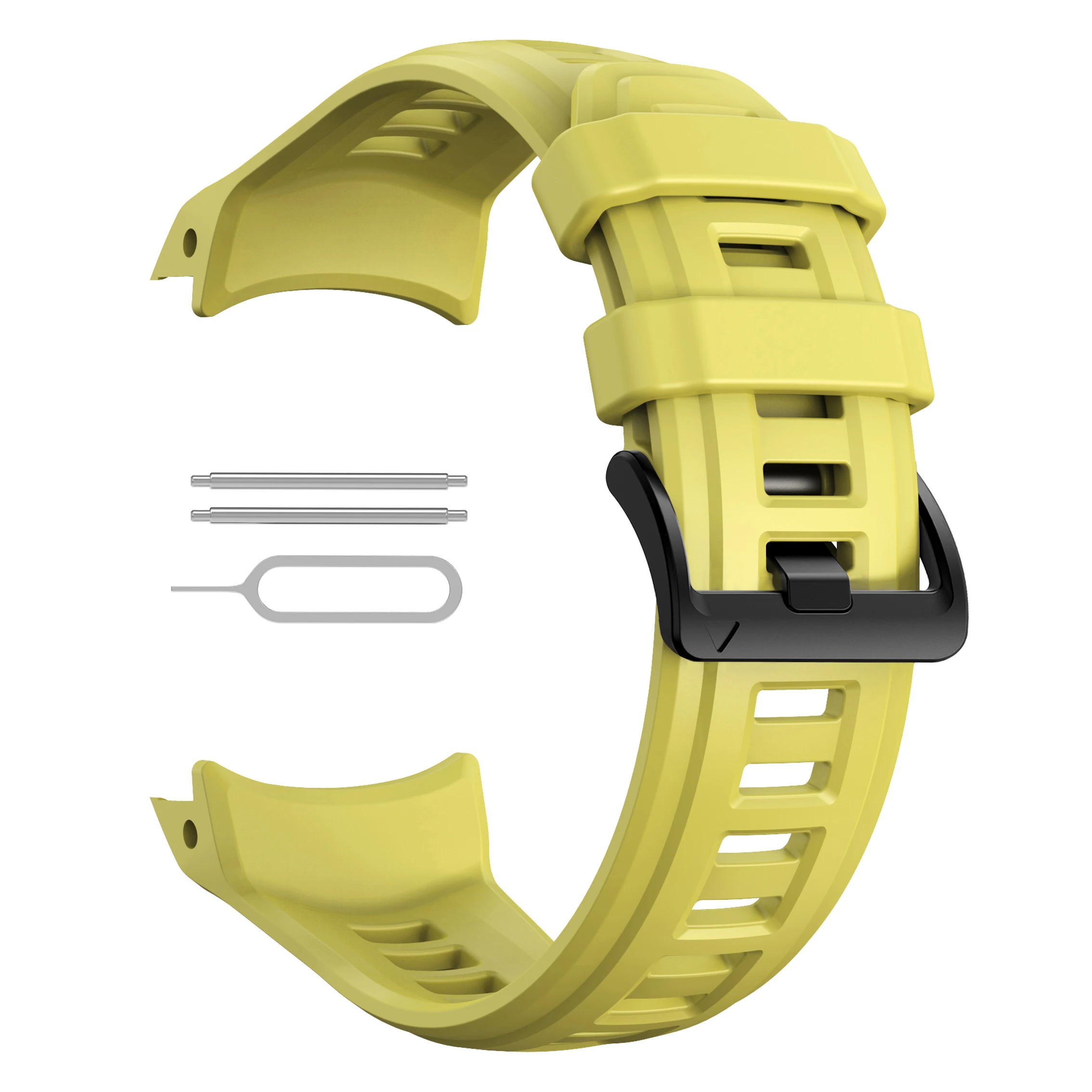 Silicone Strap for Garmin Instinct 3 Amoled 50mm 45mm Original Official Wristband for Garmin Instinct 3 Solar 45mm 50mm Strap