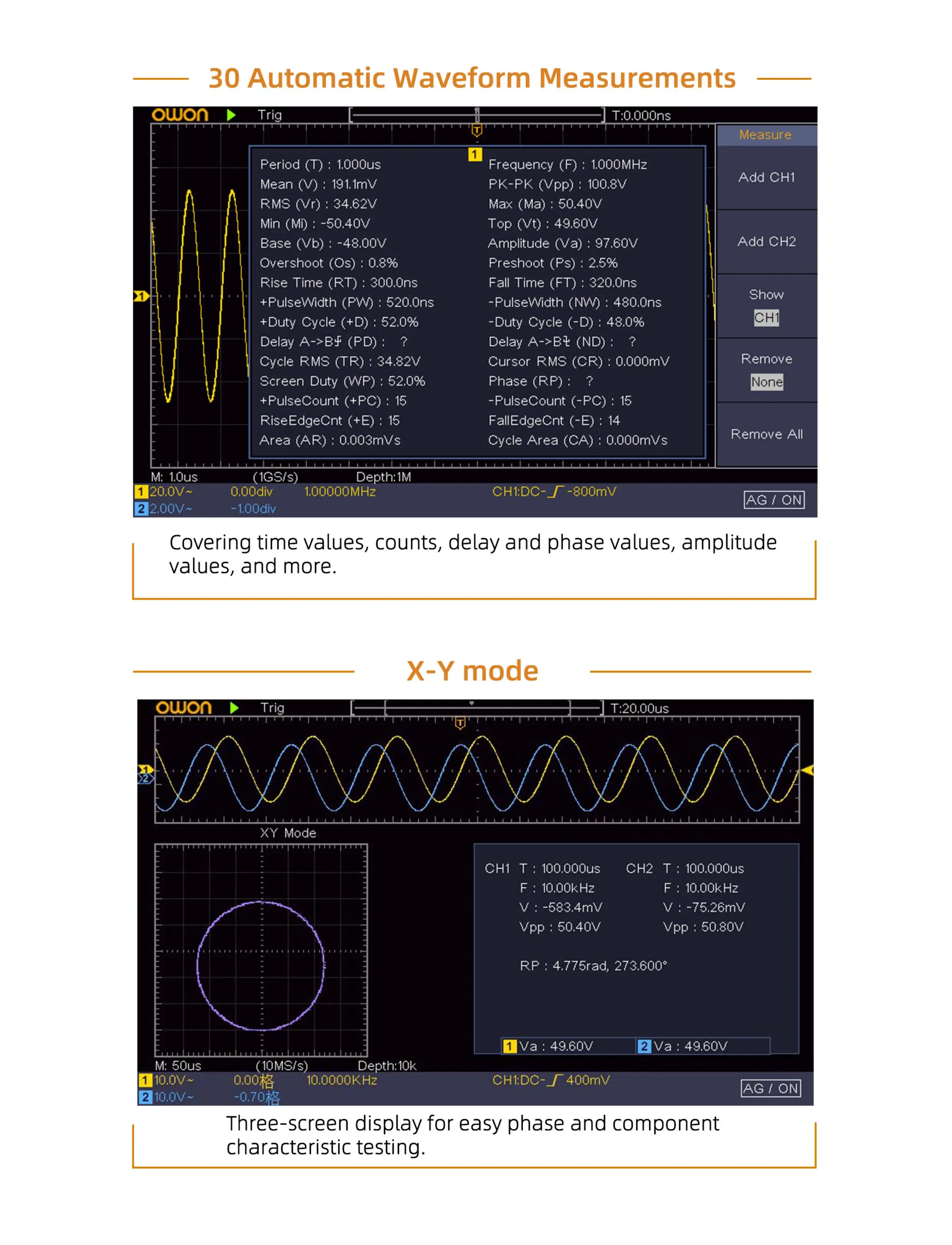 SDS200 Series Digital Oscilloscope 100-200MHz Bandwidth 2-Channel 25MHz Arbitrar