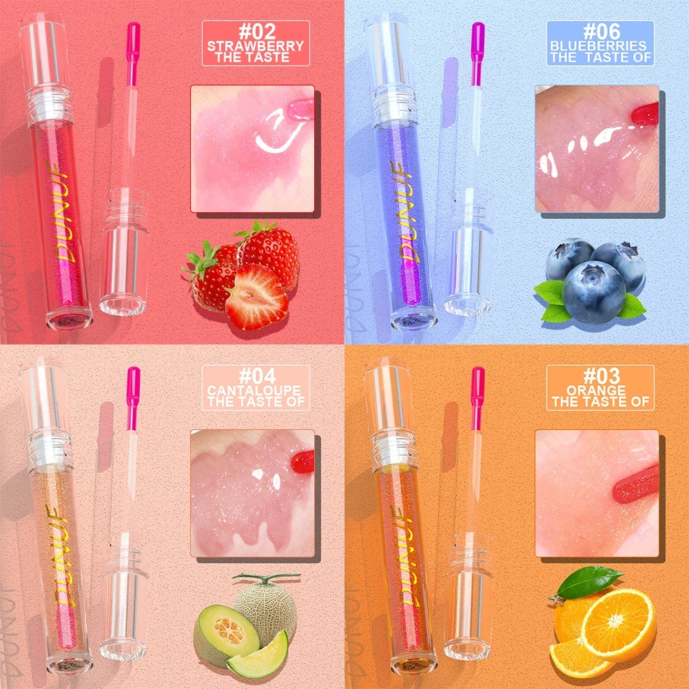 Fruitkleurige, langdurige, voedende lipsticks, lipgloss, make-up voor de lente, hydraterende lipolie, make-up, gratis verzending_voghion.com
