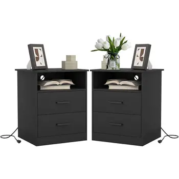 Charging Nightstand Set 1