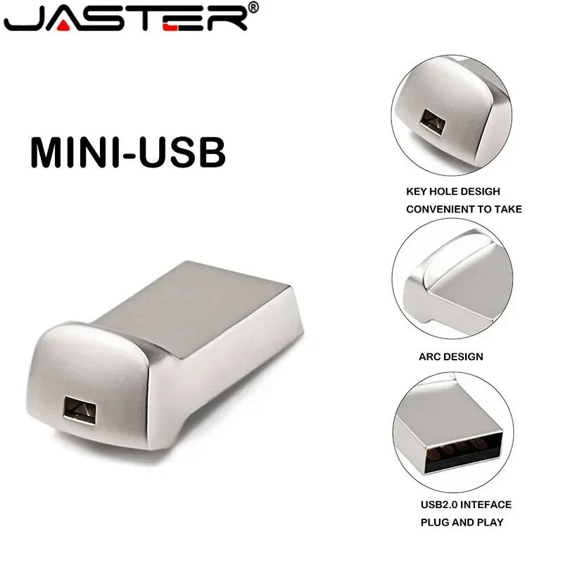 USB 2.0 플래시 드라이브 무료 맞춤 로고 펜 드라이브 초소형 메탈 메모리 스틱 U 디스크 크리에이티브 비즈니스 키 체인 USB 스틱 선물