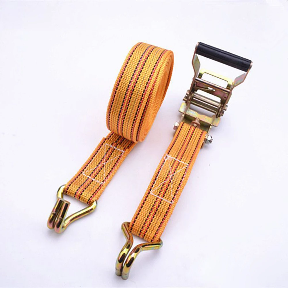 Cargo Binding Strapping Tensioner Belt 3/6/10M Thickened Ratchet Strap Luggage Cargo Tie Down Straps Lorry Lashing Fastener Rope