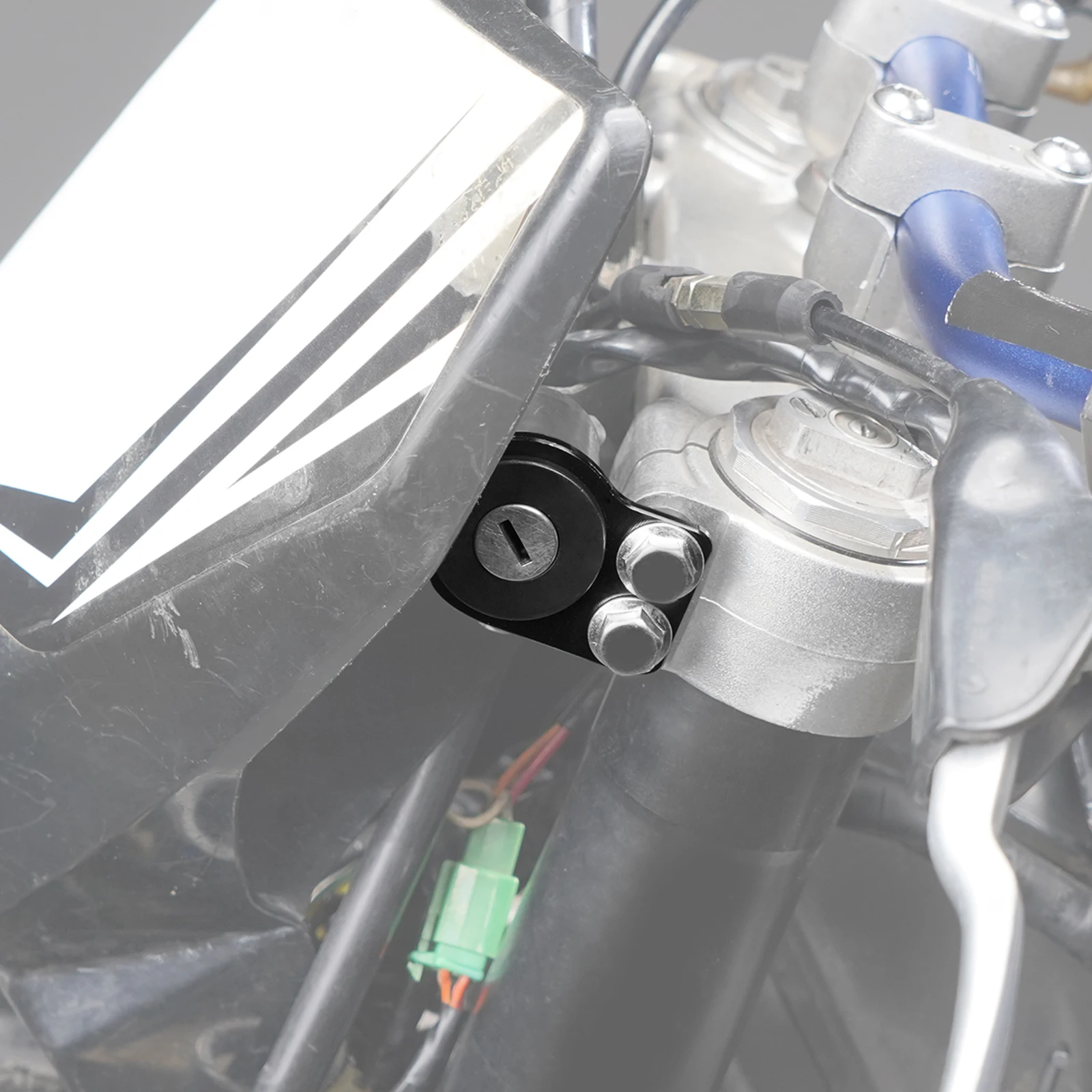 NICECNC Für 2024 Suzuki DRZ400SM DR-Z400 SM DR-Z4SM 2005-2024 Motorrad Zündschlüssel Schalter Entriegelung Halterung Aluminium teil – Detail 13