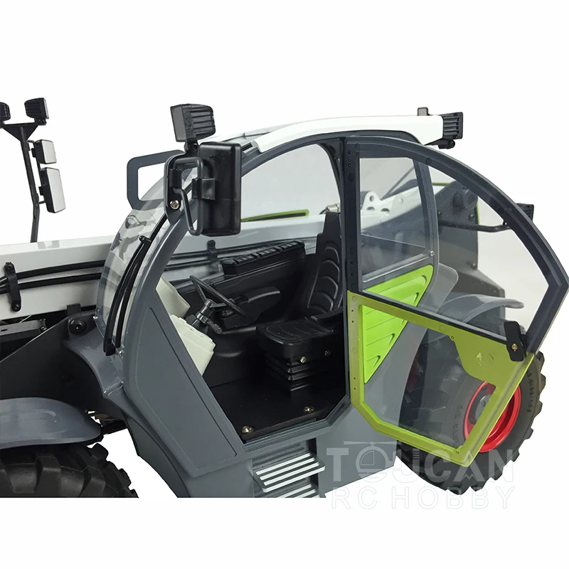 1/14 RC Hydraulic Grabber MH660-80 Telescopic Forklift JDM 128 Remote Control Multifunctional Wheel Loader Model Toy TH19393 6