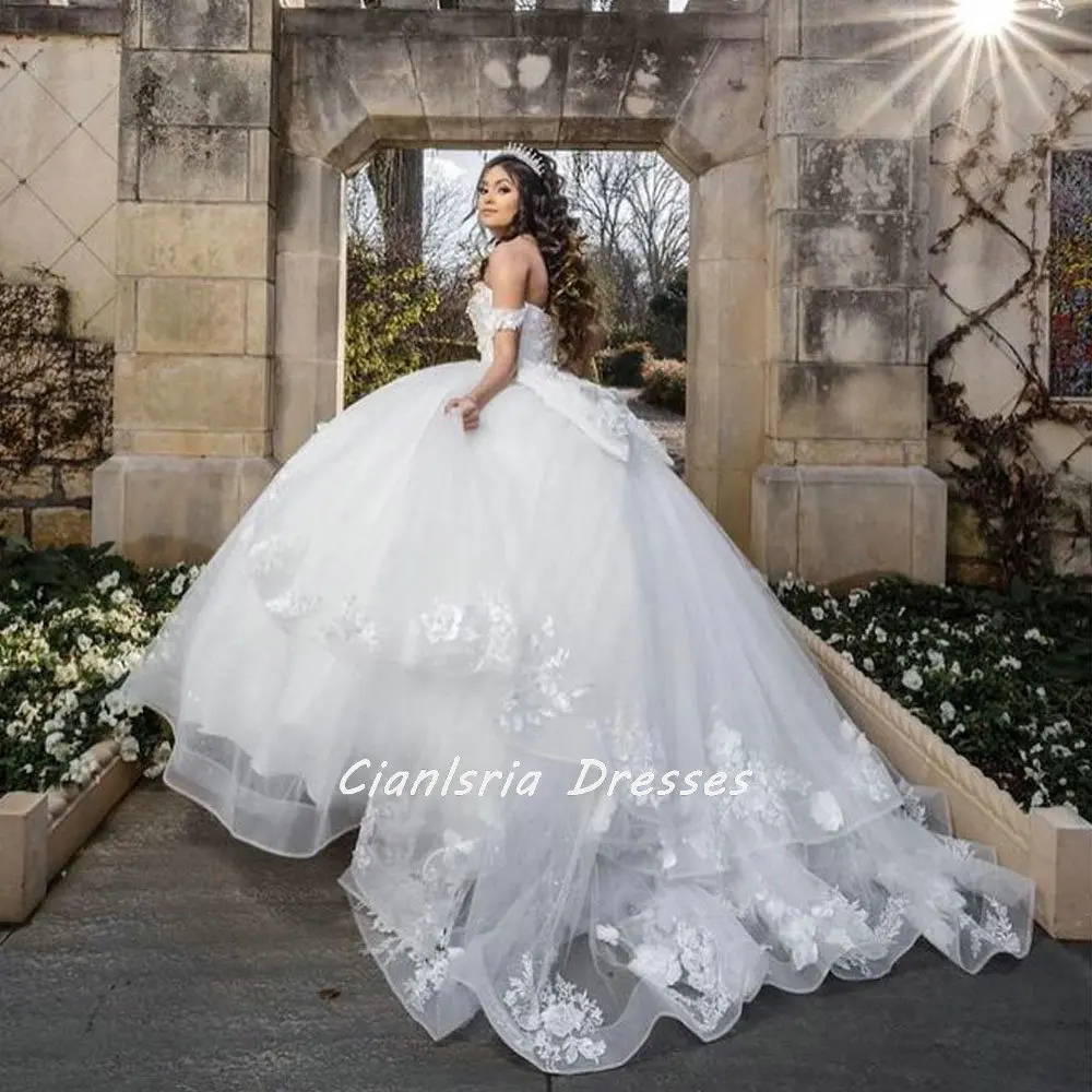 ȭƮ 3D  ø ̽ Quinceanera 巹       ڸ Vestidos De XV Anos