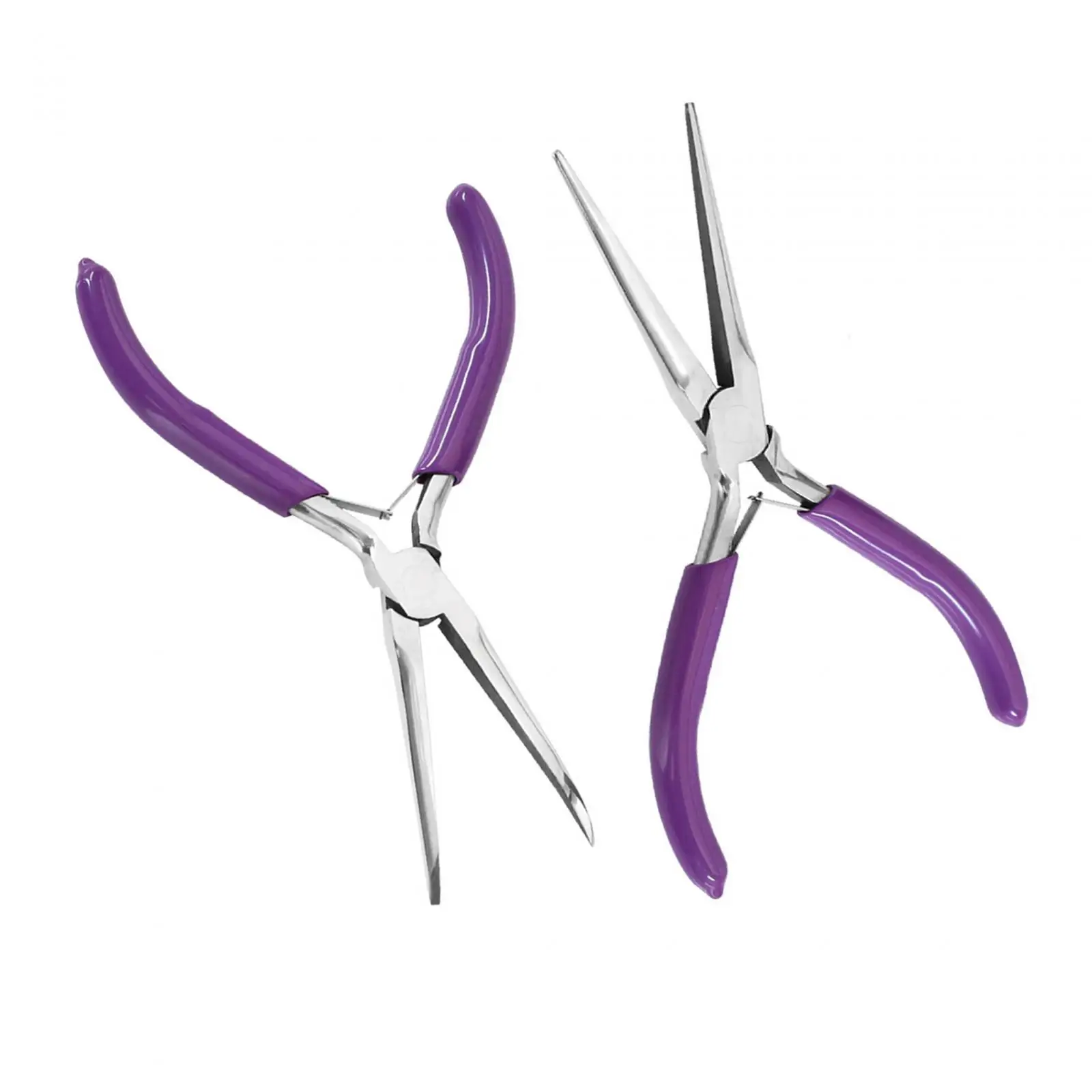 

2x Jewelers Pliers Set Curved Pliers Mini Pliers Jewelry Making Pliers for Electrical Work Handcraft Crafting Projects Supplies