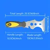 1pc 15 In 1 Multi Use Putty Knife Stainless Steel Paint Scraper Removal Construction Tool For Wallpaper Can Opener Home DIY 4
