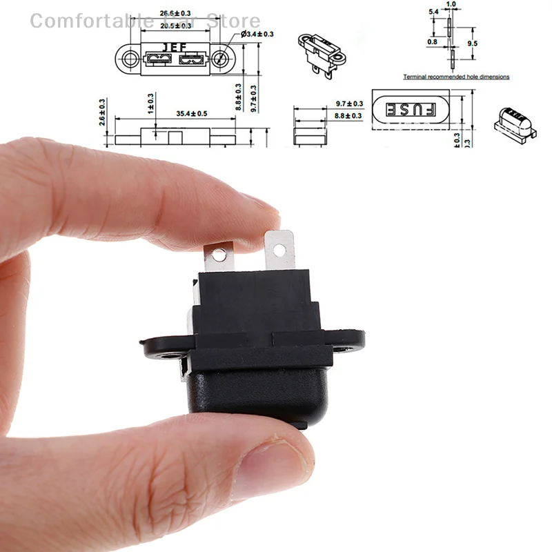 Hochwertige 5pc 2 pins Auto Auto Halter Draht Sicherungen Halter Inline Standard Blade Sicherung Großhandel – Detail 2