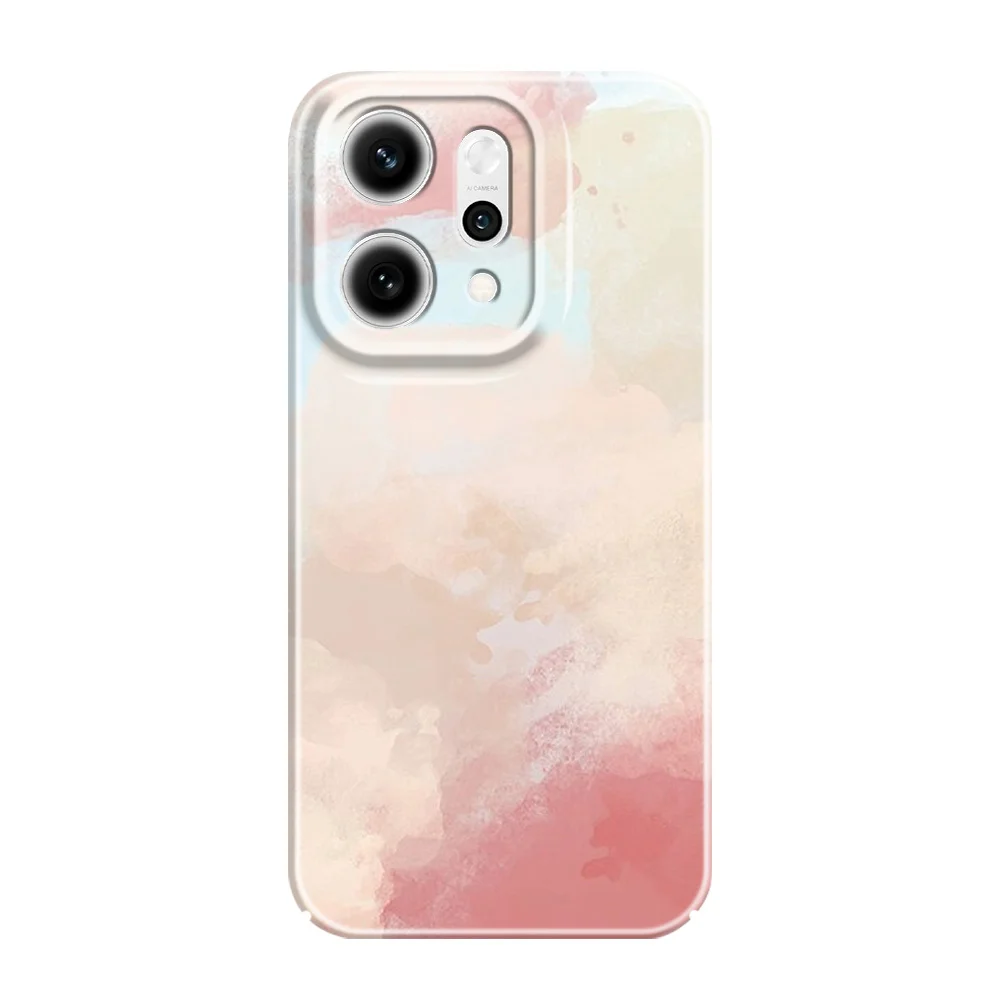 Texture Clouds Phone Case - Stylish Film Hard Cover