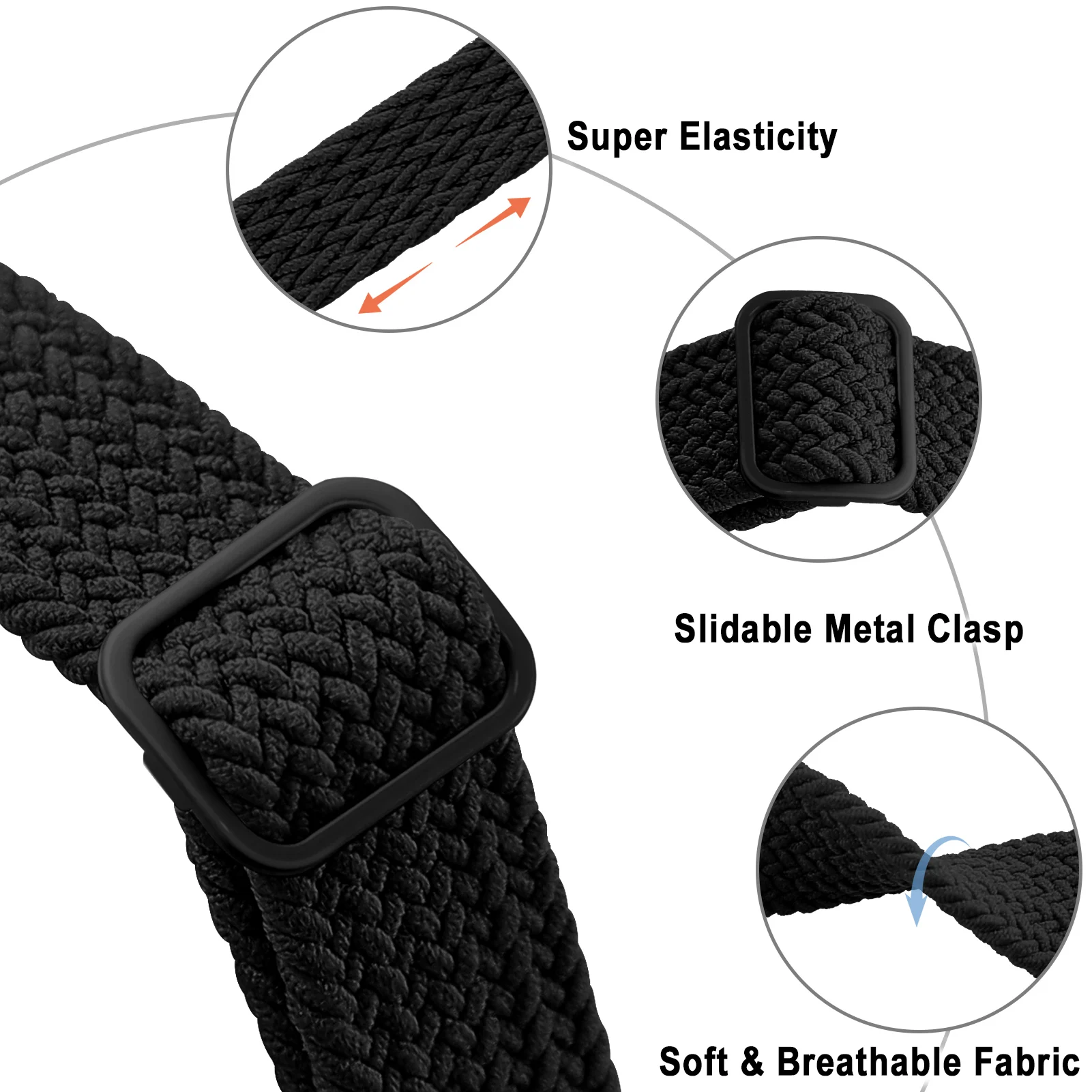 Braided Wrist Bracelet Strap