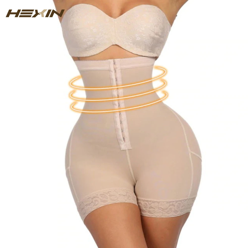 Fajas Colombianas Butt Lifter Shapewear High Waist Tummy Control Panties Waist Trainer Body Shaper Slimming Sheath Flat Belly