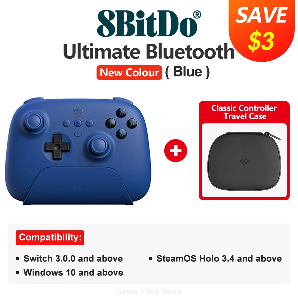8bitdo Bluetooth 充電ドック付 ゲーミングコントローラー Amazon.co.jp: 8BitDo Ultimate 2.4G充電ドック付きワイヤレス
