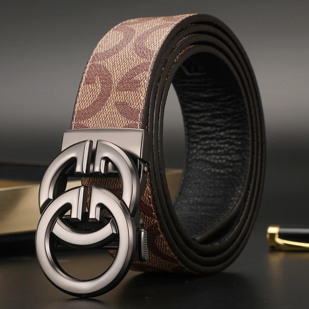 New Width Women's Belt Formal Canvas Leather Belt Women High
