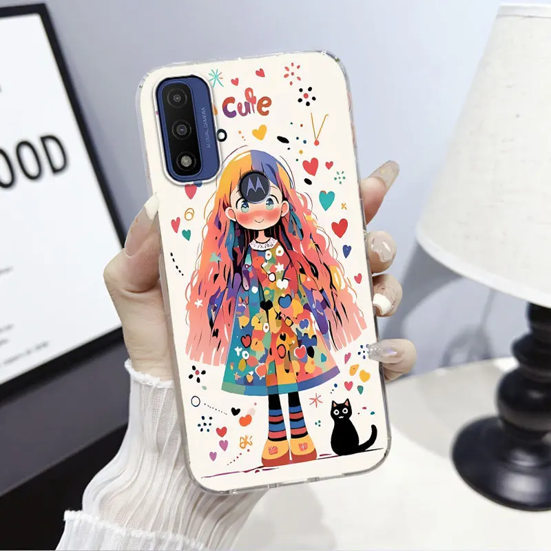 Marble Clear Soft Silicone Phone Case Cover