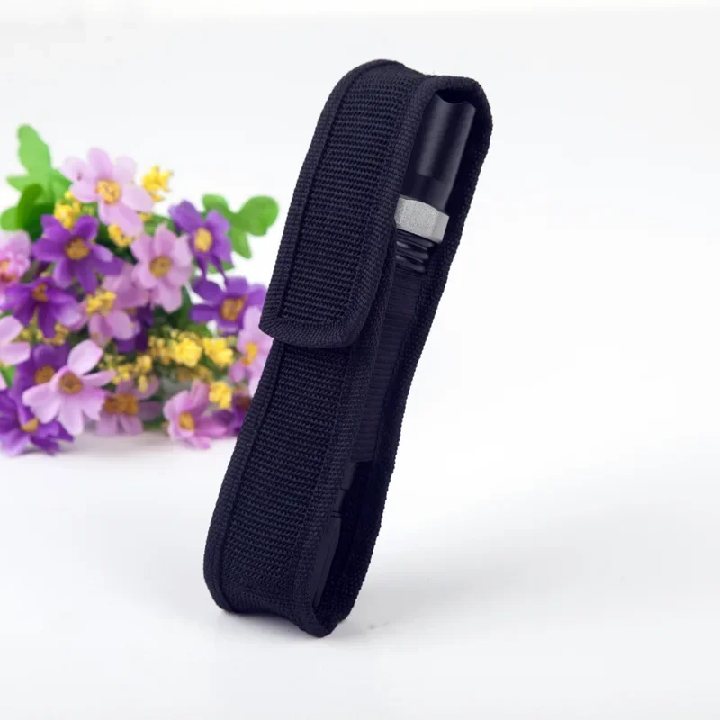 Nylon Waist Belt Hunting Bags  360 Degrees Rotatable Flashlight Pouch Outdoor Hunting Camping Hiking Multitool 2