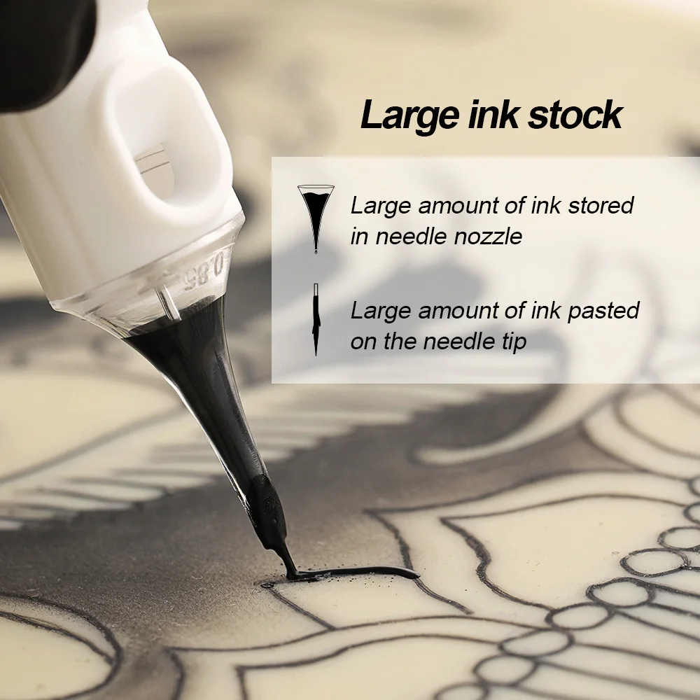 Disposable Sterile Tattoo Needles tattoo microblading needles 20Pcs Revolution Cartridge Round Liner For Tattoos Machines #(0.30MM ) #(0.35MM）STIGMA/QUELLE