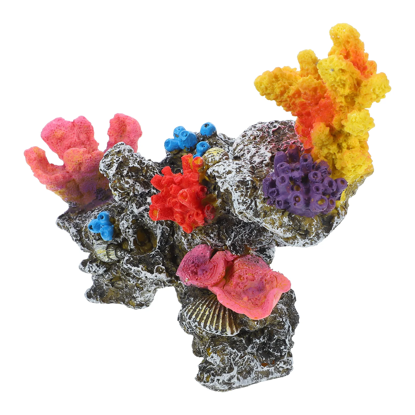 

Fish Tank Coral Decoration Betta Accessories Aquatic Turtle Plant Decorations Pvc
